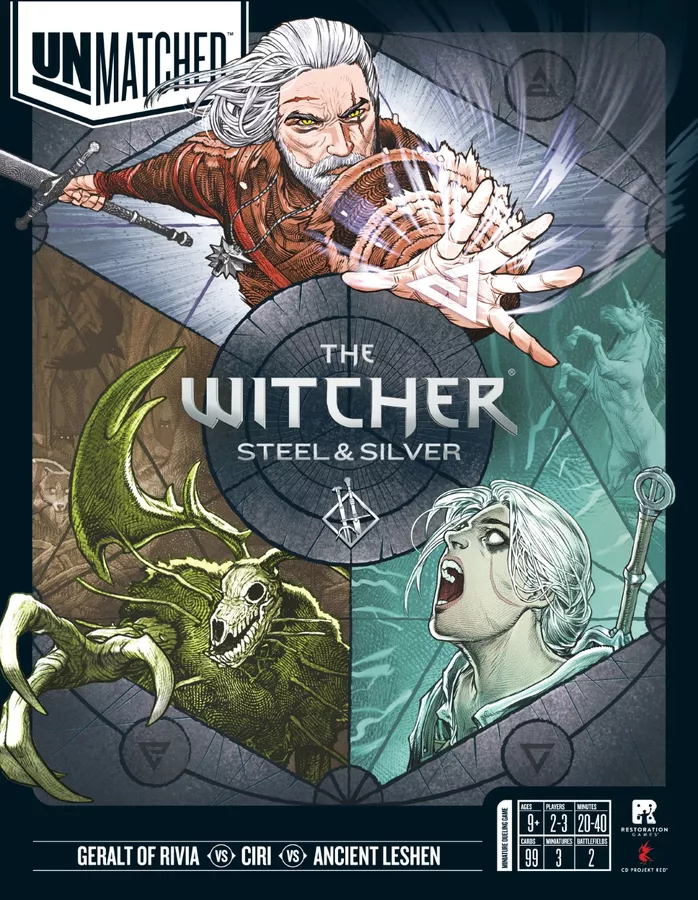 Unmatched - The Witcher Steel & Silver